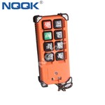 F21-E2B DC 3V(2 AA Size Batteries) 6 Single Step Buttons Industrial Wireless Remote Control