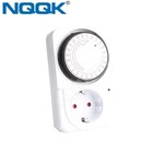 German 24 Hours Mechanical Programmable Timer European Socket Timing Switch