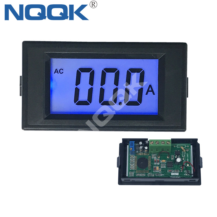 D69-40 AC DC 8-12V Isolated Power Supply 10A 50A 100A LCD Digital AC Ammeter