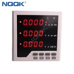 96 Mm AC 450V 5A 220V Class 0.5 NO Three 3 Phase Multifunction Meter