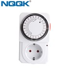 German 24 Hours Mechanical Programmable Timer European Socket Timing Switch