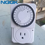 24 Hours USA Canada Mexico 220V 110V AC Mechanical Program Timer