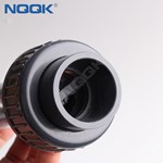 DN25 PVC UPVC Static Mixer , Sk Type Static Pipeline Mixer for Ozone/liquid Water Mixing