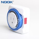 15A 125VDC US Plug in 24 Hours Program Shower Clock Timer Mechanical Timer Switch