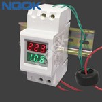 D37-2042 Din-rail AC Voltage And Current Digital Meter