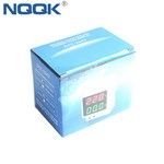 DIN Rail 220V 380V 100A Dual Display Digital AC Voltmeter Ammeter