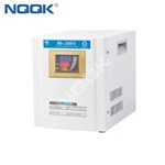 DESK TYPE SINGLE AUTOMATIC VOLTAGE REGULATOR SVC SERIES SERVO MOTOR TYPE CPU CONTROL