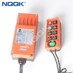 F21-E2S DC 3V(2 AA Size Batteries) 6 Single Step Buttons Industrial Wireless Remote Control