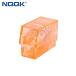 Wire connector lamp quick connection terminal