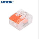 Quick connector power supply compact parallel terminal multi-strand flexible cord connector