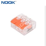 Quick connector power supply compact parallel terminal multi-strand flexible cord connector