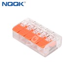 Quick connector power supply compact parallel terminal multi-strand flexible cord connector