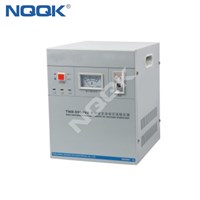 DESK TYPE SINGLE PHASE AUTOMATIC COLTAGE REGULATOR SVCTND,SERIES SERVO MOTOR TYPE WITH POINTER TABLE DISPLAY