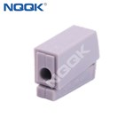 Wire connector lamp quick connection terminal