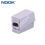 Wire connector lamp quick connection terminal