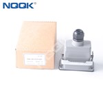 10 pin Screw spring crimp terminal Inserts surface mounted heavy duty sockets connector with 1 levers