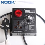 220V fan governor single-phase angle grinder exhaust fan fan steplessly variable switch electric furnace thermostat voltage regu