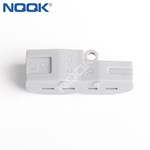 CT-12 push-type wiring, multi-function quick-distribution, insulated terminal soft and hard wire 1 in 2 out butt-in-line
