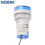 LED signal light with current display indication AD16-22AM opening 22MM digital display current with mutual inductance 0-100A