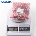 TE4012 series crimp connector insulated ferrule pin jumper terminal