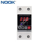 Adjustable Protector 220V Over Voltage single-phase  Self-reset Led Digital Display Voltage Protector