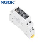 Din Rail Three Phase ammeter Mete 1-100A 220-380V three phase 3 LED digital display ammeter