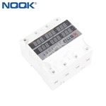 Over Current Over Voltage Three Phase Protector Self-reset Led Digital Display Three Phase Protector