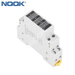 Din Rail Three phase 3 LED digital display NHZ-3P AC220-380V 0-99HZ T Three Item Guide Rail Frequency Meter