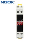 Din rail digital meter NHZ-1P AC 220-380V 0-99Hz SinglePhase Guide Rail Frequency Meter
