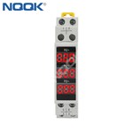 Din Rail Three phase 3 LED digital display NHZ-3P AC220-380V 0-99HZ T Three Item Guide Rail Frequency Meter
