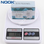 Din rail Voltmeter And Ammeter NP-VAM LED Digital Display Indicator 1-100A External transformer With CT
