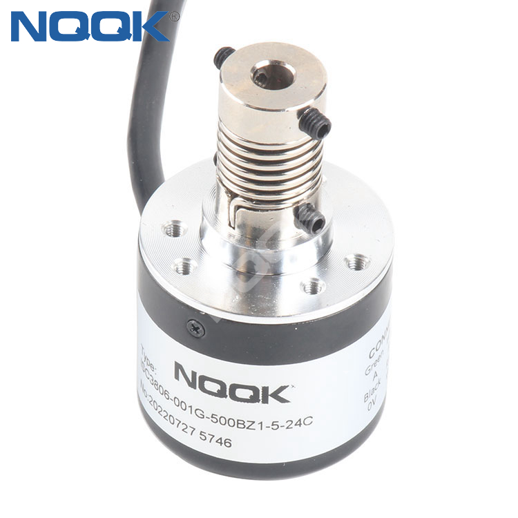ISC3806-001G-500BZ1-5-24C pulse solid shaft 6 mm  DC Incremental rotary encoder