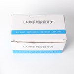 10A momentary / lantching 22mm 1NO 1NC starter stop LA38 Automatic  Rese push button switch