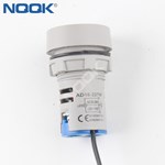 22mm Small Thermometer BLUE LED Digital Thermometer Round AD16-22TM