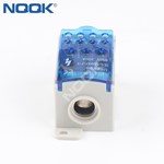 guide rail junction box One-input multiple-output UKK250 250A zero line terminal block