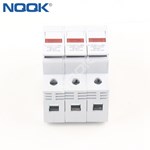 RT18-32X Low Voltage 32A 690V AC Fuse Electrical Fuse Holder with porcelain  fuse link With Lamp 3P