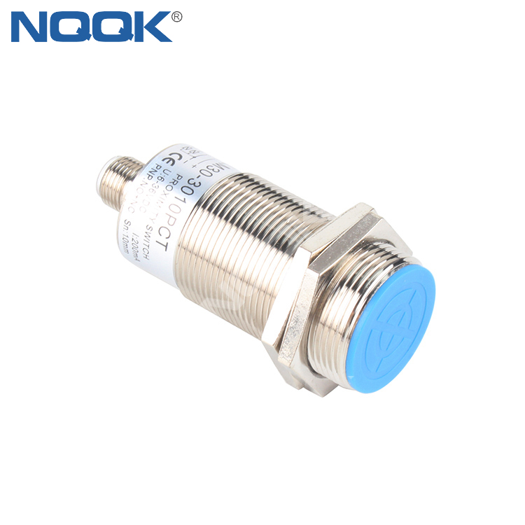 LM30-3010PCT 10mm  IP67 PNP NO NC Waterproof flush type connective proximity inductive sensor switch