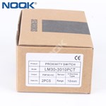 LM30-3010PCT 10mm  IP67 PNP NO NC Waterproof flush type connective proximity inductive sensor switch