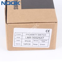 LM8-3002NAT PNP NO Output  2mm Proximity Switch Inductive Sensor