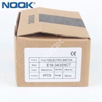 E18-3A30NCT 30cm Three wire NPN Normally Open Normally Closed  Diffuse Reflection Sensor Inductive Photoelectric Switch