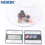 2 Pin automotive waterproof electrical connectors DJK7021-1.6-211 black