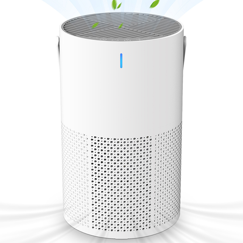 Luftreiniger HEPA Filter für Raucherzimmer, 22dB Leisebetrieb