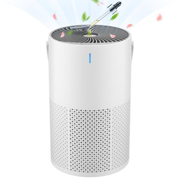 Luftreiniger HEPA Filter für Raucherzimmer, 22dB Leisebetrieb