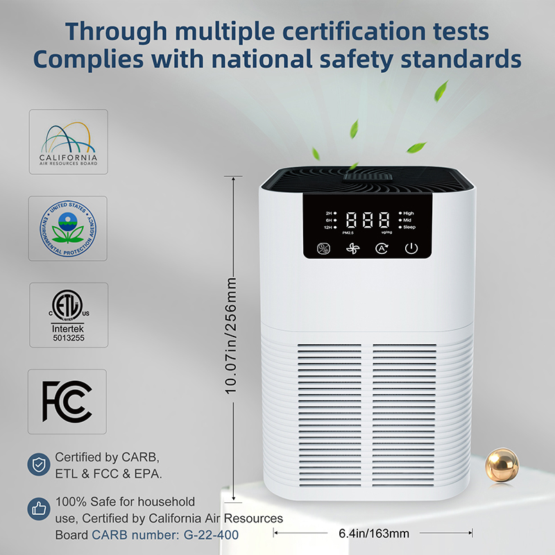 K805 PM2.5 Air Purifier with Aromatherapy  HEPA Filter air cleaner